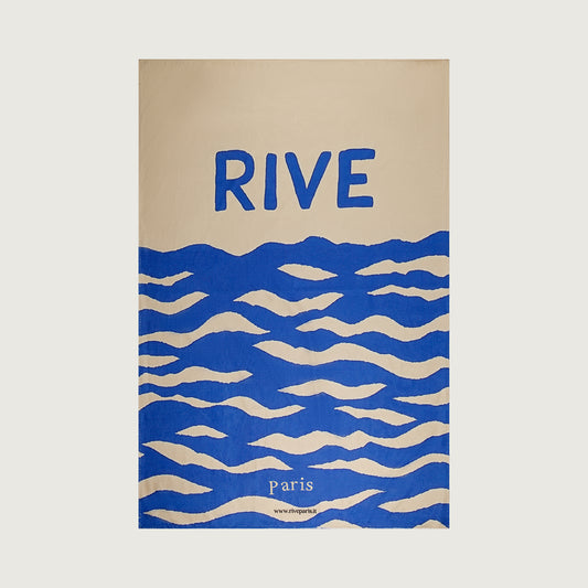 serviette de plage mer